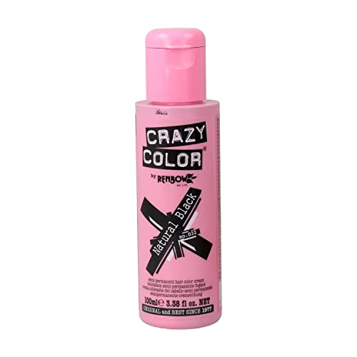Crazy Color 4x100ml. # 32 Naturalny Czarny - obrazek 1