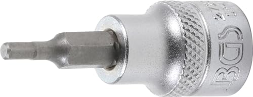 BGS 2720 Nasadka do bitów 10 mm (3/8") gniazdo sześciokątne 1/8" - obrazek 1
