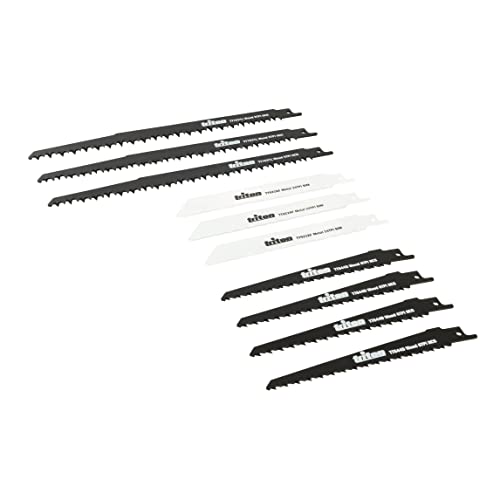 Triton TPTA49465874 150/240 mm zestaw brzeszczotów do piły szablastej srebrny (10 sztuk)