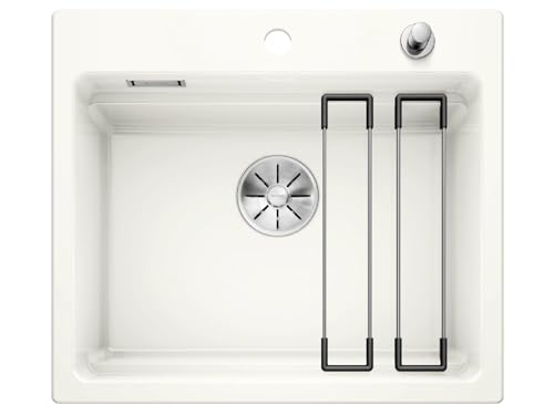 BLANCO ETAGON 6 Ceramika PuraPlus Biały połysk, korek auto., InFino 525156