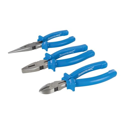Silverline 427610 szczypce, 3 częściowy zestaw 160 mm - obrazek 1