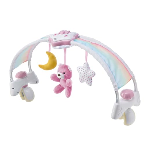 Chicco First Dreams Tęcza Nad Łóżeczko 2w1 – Różowa