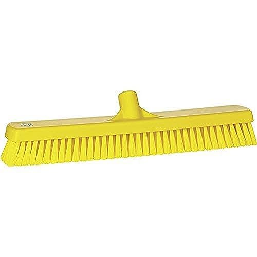Vikan 7062 6 Wall /Floor wash brush, yellow, stiff, 470mm /8