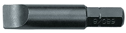 Gedore 680 7 S 010 bity wkrętakowe 1/4″, opakowanie ekonomiczne 10 częściowy, płaski mm, częściowo