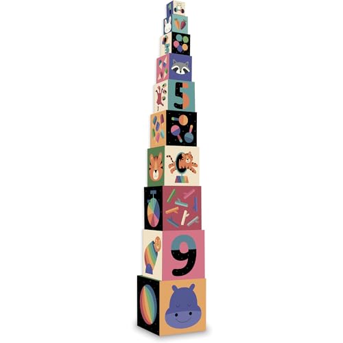 Vilac Rainbow Cube Andy Westface, 7400, Wielokolorowy