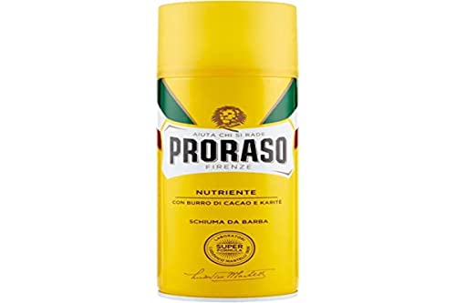 Pianka do golenia z masłem Karite Proraso 400 ml.