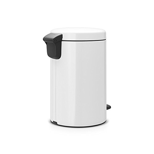 Brabantia NewIcon Kosz Pedałowy 12L Biały Brabantia NewIcon Kosz Pedałowy 12L Biały