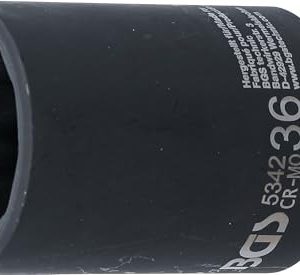 BGS 5342 Nasadka udarowa dwunastokątna 12,5 mm (1/2″) 36