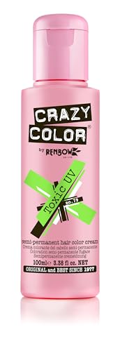 Crazy Color Go Toxic Uv Krem do Koloryzacji Włosów, 100 ml