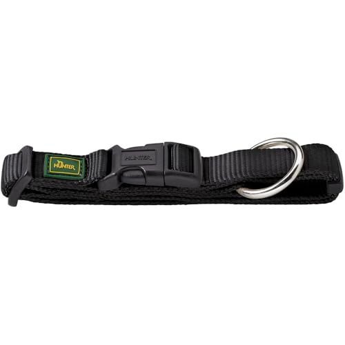 HUNTER Vario Plus kołnierz nylonowy, 20 cm, średni, czarny - obrazek 1