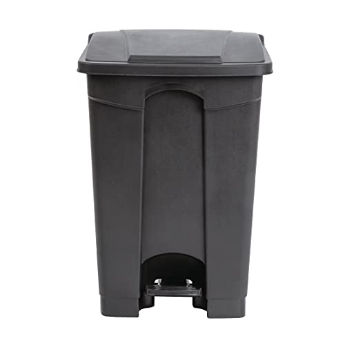 Jantex CW722 kosz na pedał kuchenny, 45 l, czarny