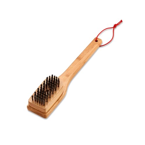 Bambusowa szczotka do CZYCZENIA RUSZTU długa grilla 46 cm Weber
