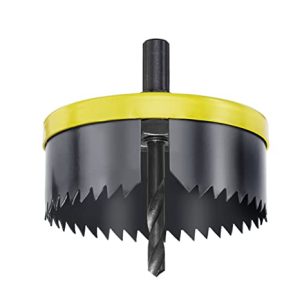 kwb Otwornica Ø 80 mm o dobrej wydajności cięcia, ciężki talerz nośny z odlewu aluminiowego i okrągły trzonek kwb Otwornica Ø 80 mm o dobrej wydajności cięcia, ciężki talerz nośny z odlewu aluminiowego i okrągły trzonek