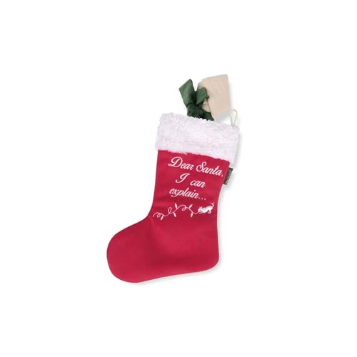 P.L.A.Y. PET LIFESTYLE AND YOU Pluszowa zabawka pies Merry Woofmas Collection Good Dog Stocking - obrazek 1
