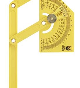 Kwb 0658 00 Kątomierz, Żółty, 15 cm
