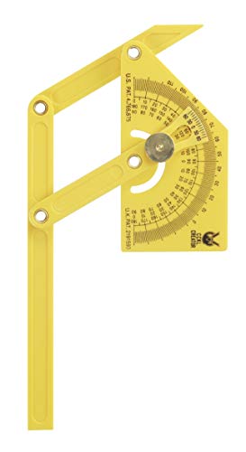 Kwb 0658 00 Kątomierz, Żółty, 15 cm - obrazek 1