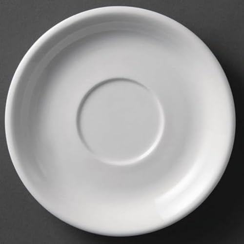 12 x pokrowiec na biały talerz z porcelany 180 mm - obrazek 1