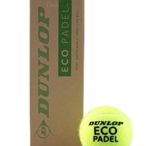 Dunlop Eco Padel (bez nacisku) Piłki do padla dla klubów, trenerów i graczy rekreacyjnych (1×3) Dunlop Eco Padel (bez nacisku) Piłki do padla dla klubów, trenerów i graczy rekreacyjnych (1×3)