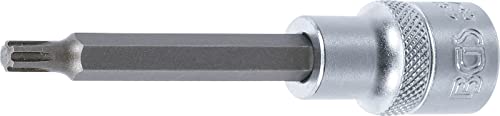 BGS 4161 Nasadka do bitów długość 100 mm 12,5 (1/2") profil klinowy (do RIBE) M6 - obrazek 1