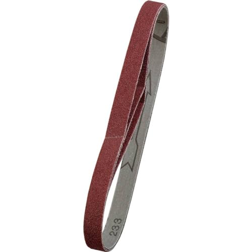 kwb 3 x taśma szlifierska, 13 457 mm, K 100, szlachetny korund, do drewna i metalu, pasuje m. in. pilników ściernych Black&Decker wielu innych elektrycznych - obrazek 1