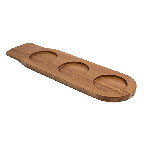 Olympia Tablica Ramekin 16 x 140 480 mm drewno akacjowe do serwowania tapas - obrazek 1