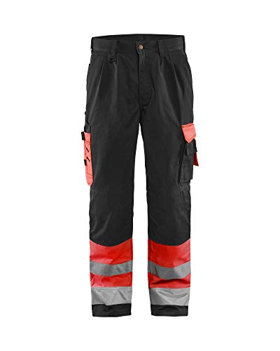 Blakläder Spodnie robocze "High Vis", klasa 1, 1 sztuka, D124, czerwone/czarne, 158418605599D124 - obrazek 1