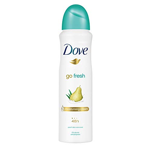 3 x Dove żarówka i aloes antyperspirant dezodorant w sprayu 150 ml 48 h