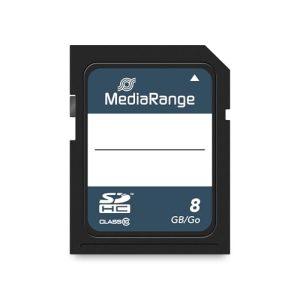 Mediarange 813023 MR962 Karta Pamięci, Niebieski, 8 GB