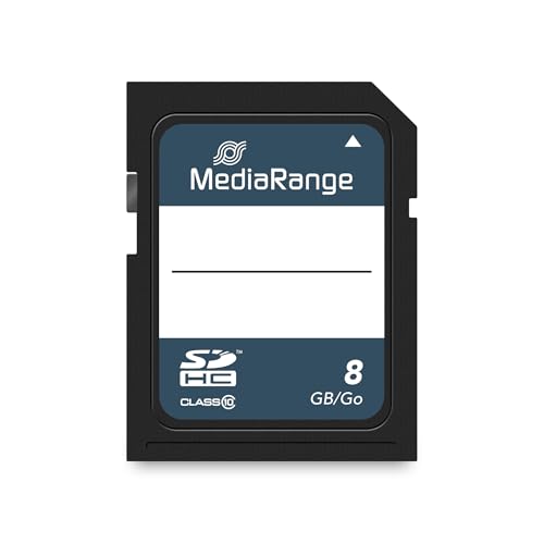 Mediarange 813023 MR962 Karta Pamięci, Niebieski, 8 GB