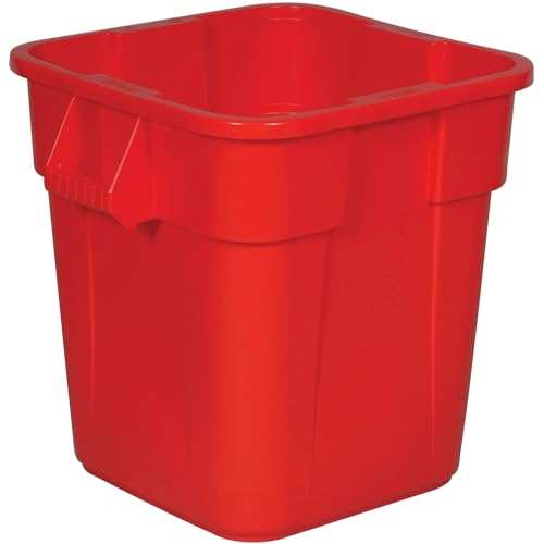 Rubbermaid produkty komercyjne FG352600RED, kwadratowy pojemnik 106 L BRUTE czerwony