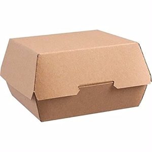 Colpac GE803 Jednorazowe pudełka do hamburgera z kraftem, duże (opakowanie 250)