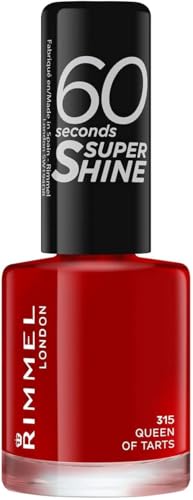 Rimmel 60 Seconds Super Shine Lakier do Paznokci, 315 Queen Of Tarts, 8 ml