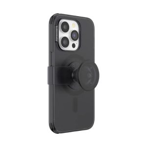 PopSocket: PopCase PlantCore do MagSafe Ziołowa obudowa iPhone’a 14 Pro z uchwytem PopGrip Slide wymienną górą Czarna