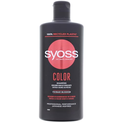 Syoss, Color, szampon do włosów farbowanych i rozjaśnianych, 440 ml - obrazek 1