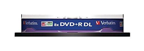 Płyty DVD+R DL Verbatim 8,5 GB 8x – 10 szt.