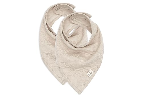 Jollein Soft Waves Nougat bandana 2 pak 029 867 67051 - obrazek 1