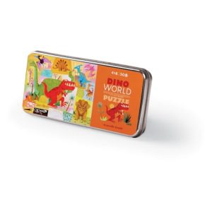 Crocodile Creek 50 pcs Tin Puzzle/Dino World Crocodile Creek 50 pcs Tin Puzzle/Dino World