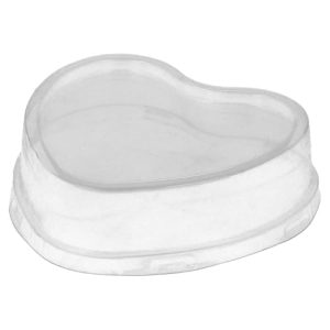 Garcia de Pou Wysoka pokrywka do pojemników w kształcie serca pudełku, politereftalan etylenu, 30 x cm