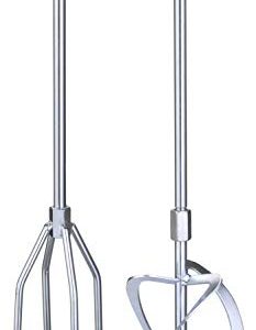 kwb by Einhell 2 częściowy zestaw mieszadeł M14 akcesoria do mieszania farb i zaprawy murarskiej (2 mieszadła, długość całkowita 58,5 cm, średnica mieszadła 120 mm, uchwyt M14)