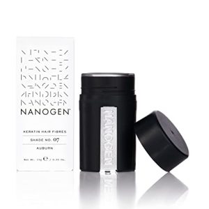 Nanogen Keratyna zagęszczające włókna do włosów, 15 g, kasztanowe