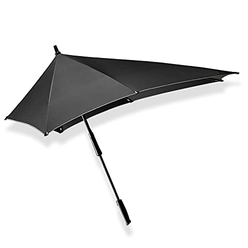 SENZ Parasol burzowy XXL czarny odblaskowy, Kolor czarny, Mediana - obrazek 1