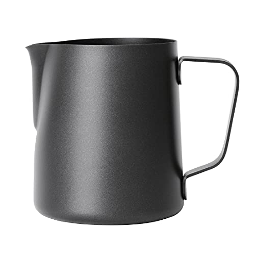 Olympia CM606 nieprzywierający dzbanek na mleko, 350 ml, czarny - obrazek 1
