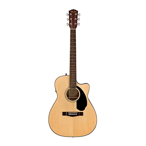 Fender CC 60SCE koncertowa gitara akustyczna, podstrunnica orzechowa, naturalna