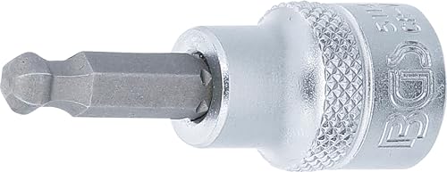 BGS 5114 Nasadka do bitów 10 mm (3/8") gniazdo sześciokątne z głowicą kulkową 6 - obrazek 1