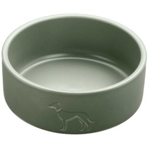 HUNTER DOGBOWL CERAMIC OSBY 350 ML, KHAKI HUNTER DOGBOWL CERAMIC OSBY 350 ML, KHAKI