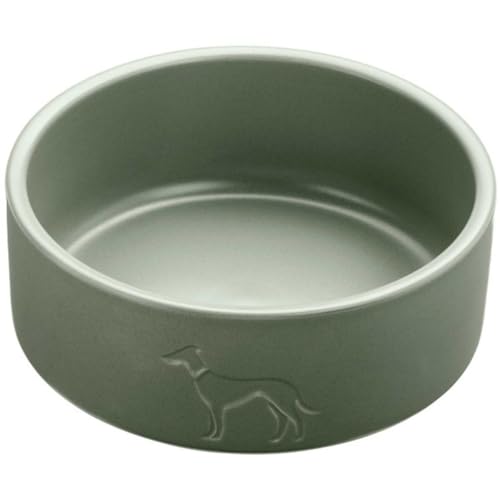 HUNTER DOGBOWL CERAMIC OSBY 350 ML, KHAKI - obrazek 1