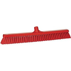Vikan Hygiene 3194 4 miotła, czerwona, stiff/miękka, 610mm /10 Vikan Hygiene 3194 4 miotła, czerwona, stiff/miękka, 610mm /10