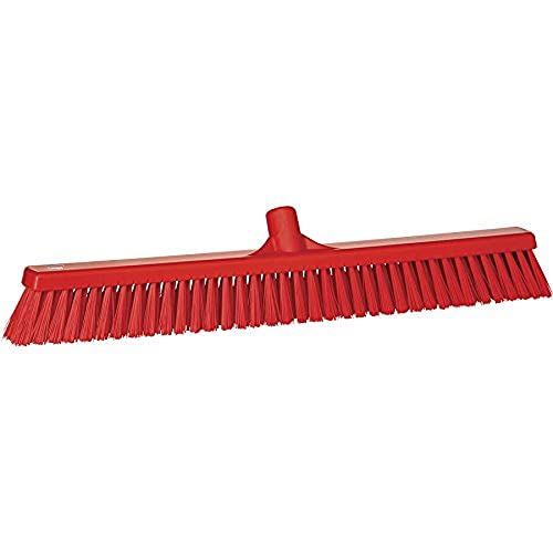 Vikan Hygiene 3194 4 miotła, czerwona, stiff/miękka, 610mm /10 - obrazek 1