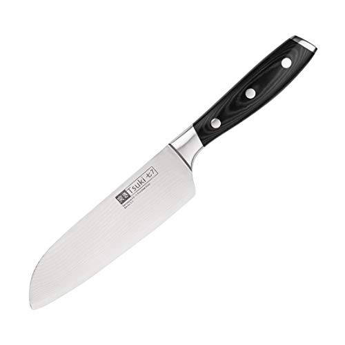 Vogue 11932 Tsuki Series 7 nóż Santoku - 18 cm, srebrny - obrazek 1