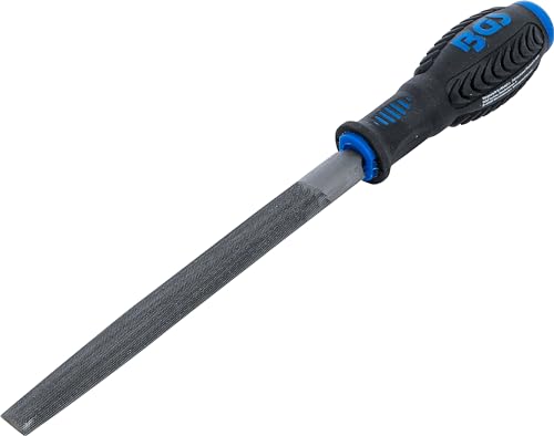 BGS 6575 Pilnik warsztatowy półokrągły nacięcie 3 150 mm - obrazek 1